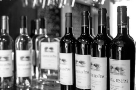 Photo bouteilles de vin